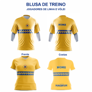 Blusa de Treino Amarela
