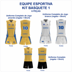 kit Basquete 1 - 6 peças