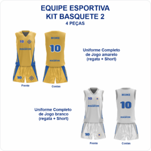 kit Basquete 2 - 4 peças