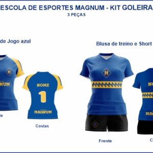 kit Goleira- 3 peças