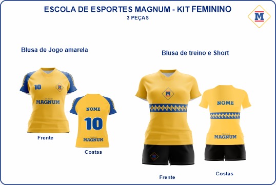 kit Feminino - 3 peças