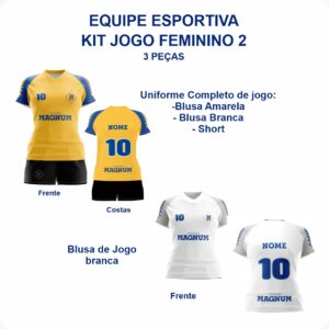 kit Feminino 2 - 3 peças
