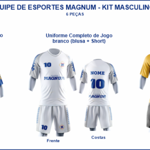 kit Vôlei Masculino 1 - 6 PEÇAS